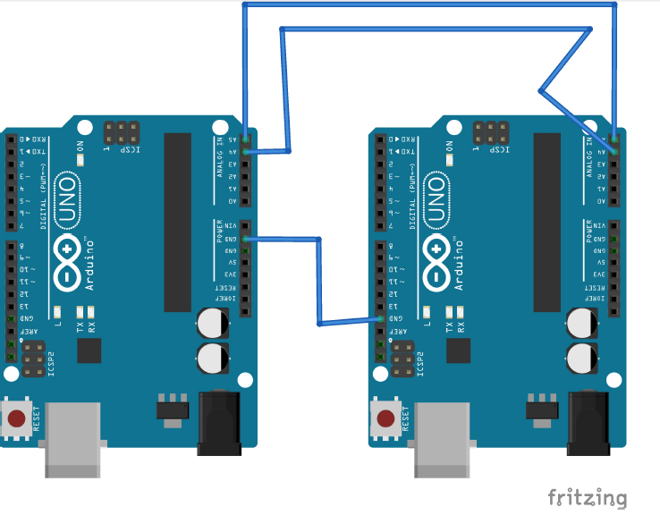 Master Slave I2C Connection Hackster.io