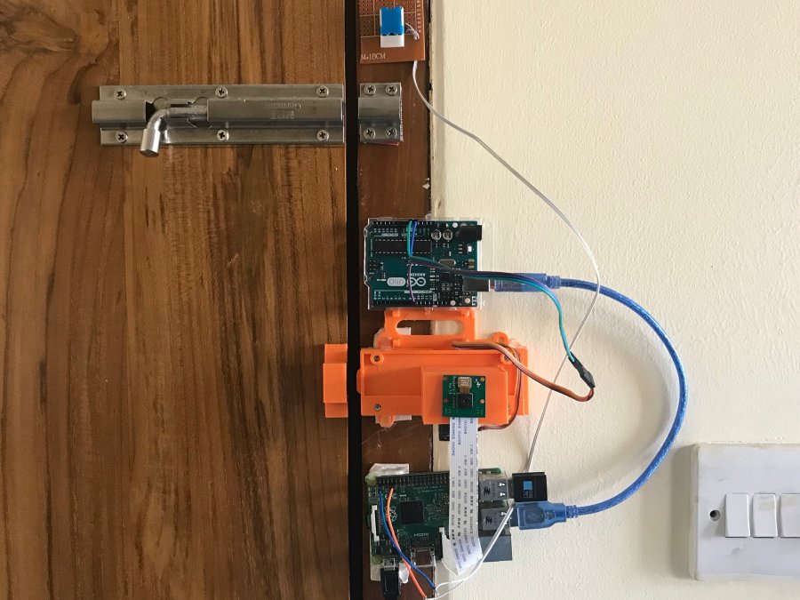 Raspberry Pi 3 Door Lock Raspberry
