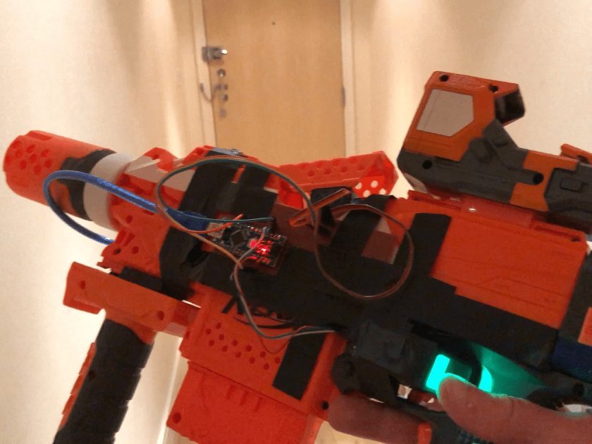 Fingerprint ID Nerf Gun Arduino Project Hub