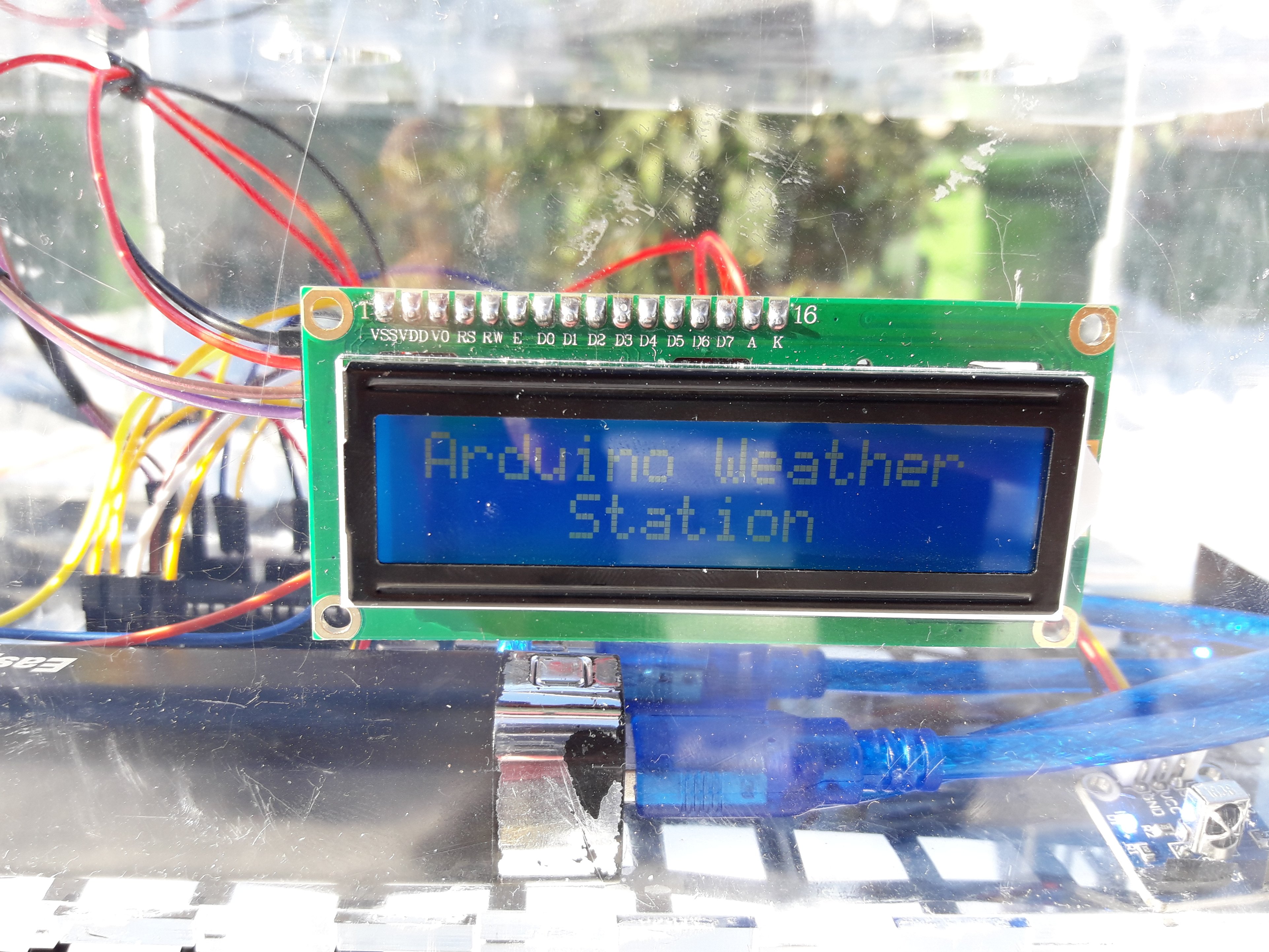 AWS Arduino Weather Station Hackster.io