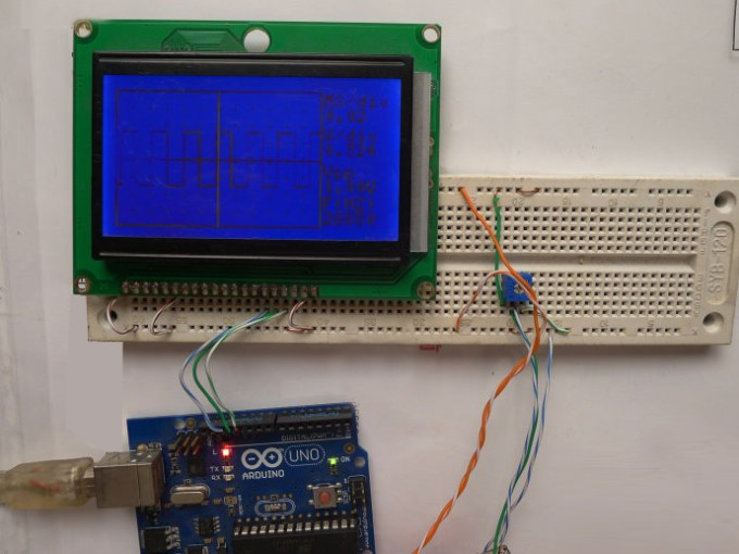 Digital Oscilloscope Experiment Based on Arduino Arduino Project Hub