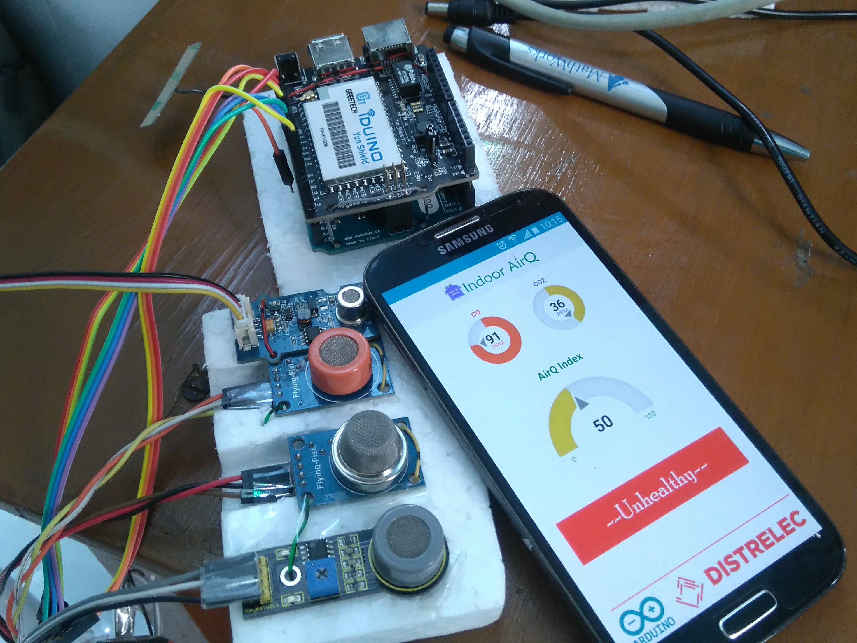 Indoor Air Quality Monitoring System Hackster.io