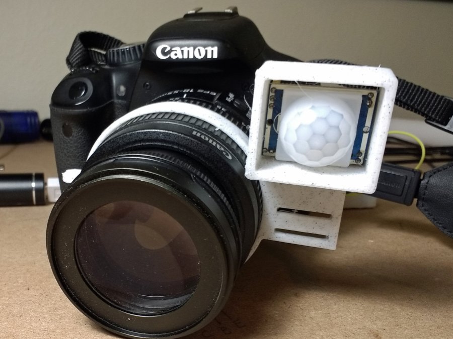 Passive Infrared [PIR] Camera Motion Trigger Hackster.io