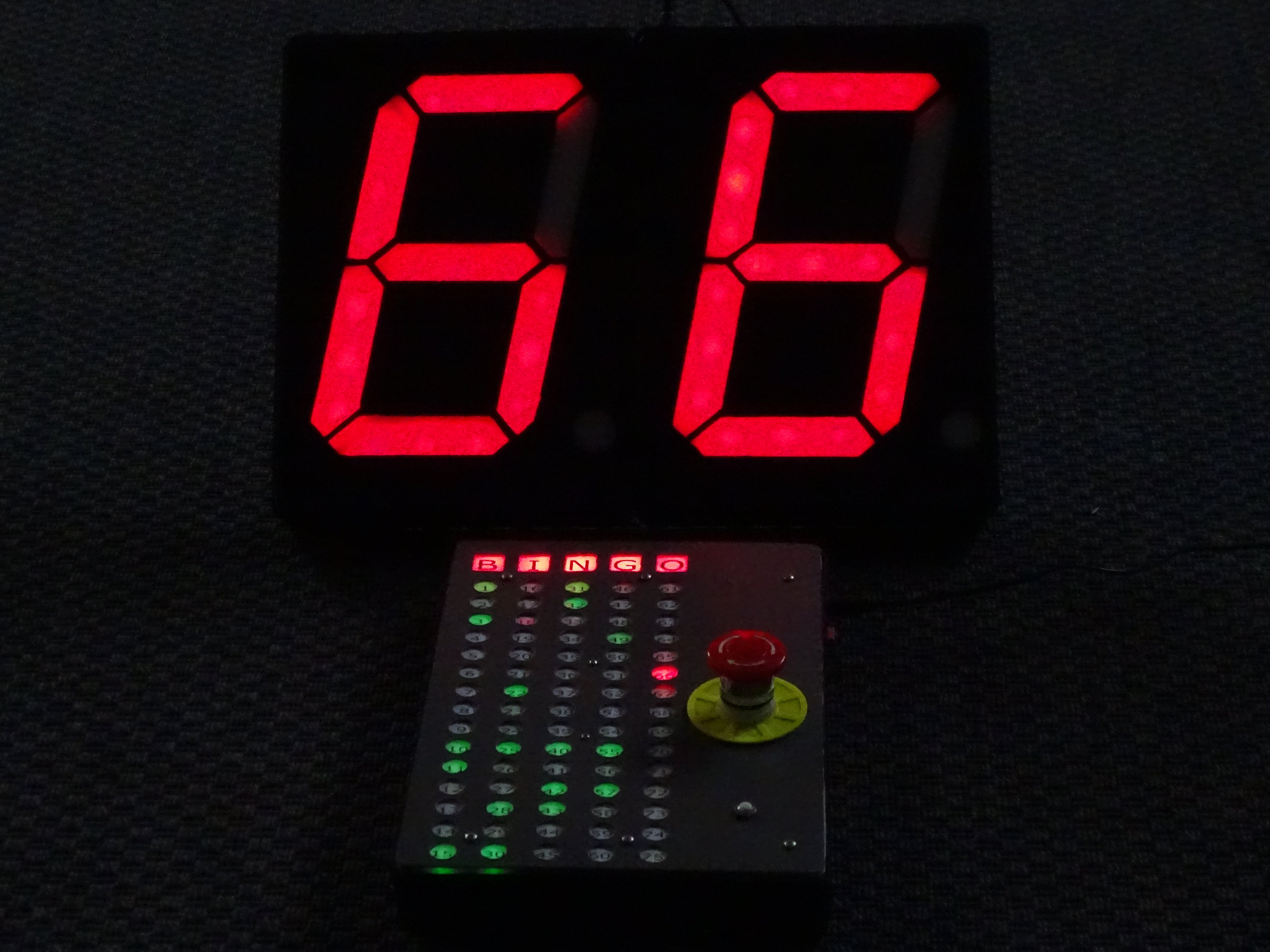 Arduino Bingo Machine with DIY A4Size 7Segment Displays Hackster.io