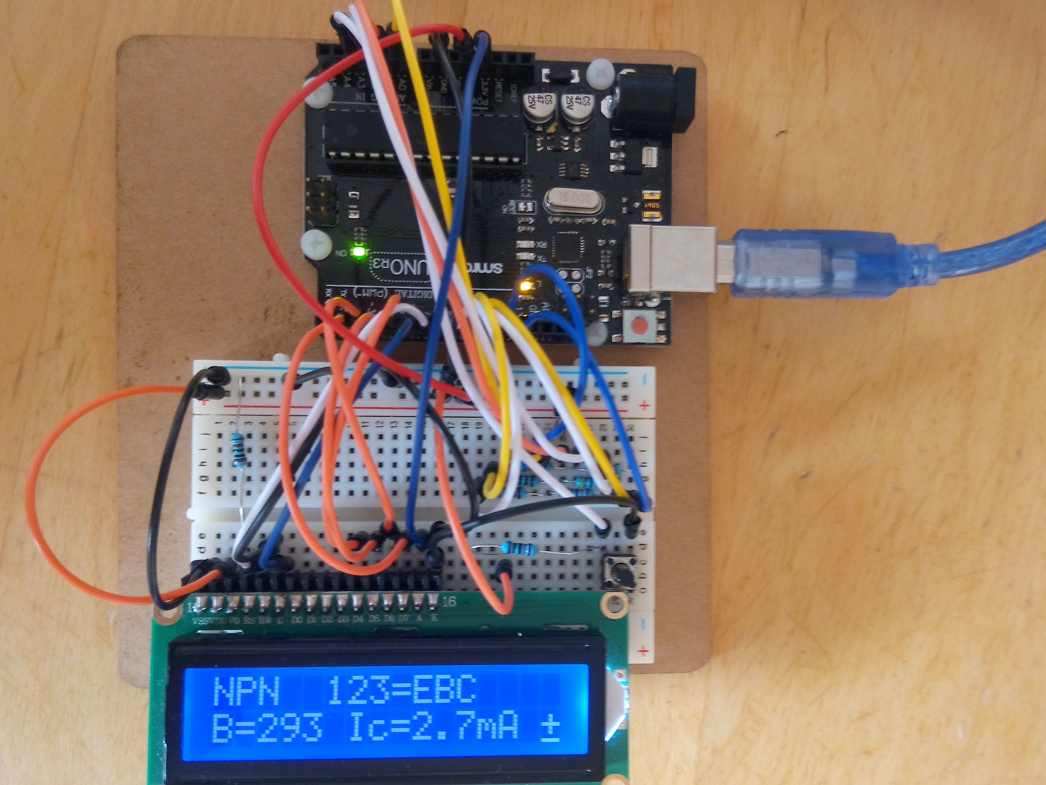 Electronic Component Tester Using Arduino