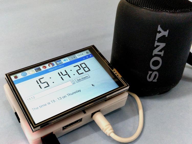 Raspberry Pi Based Jarvis Themed Speaking Alarm Clock Hackster.io