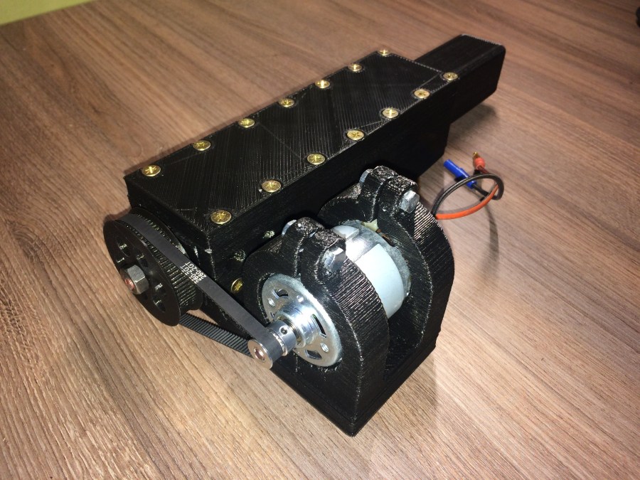 3DPrintable Linear Actuator Hackster.io