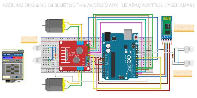 Car Control with Arduino Uno and Bluetooth - Arduino Project Hub