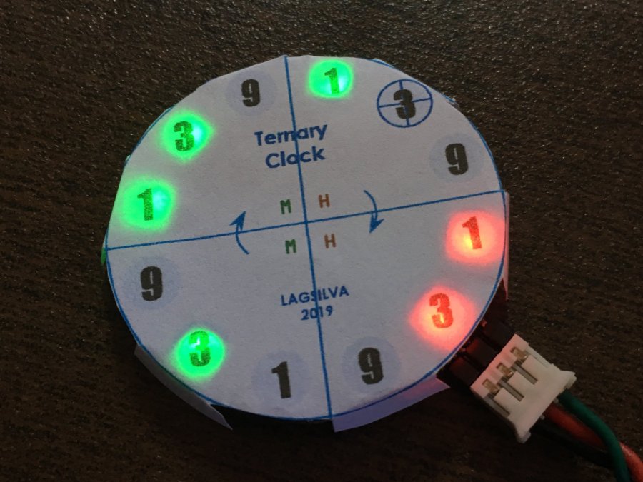 Ternary Digital Clock with Arduino Arduino Project Hub