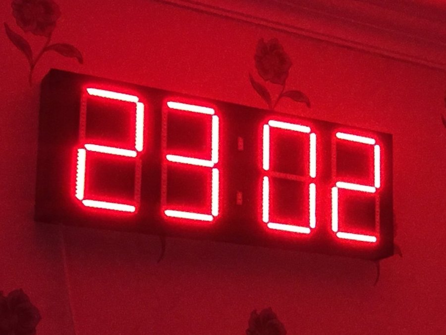 Digital Wall Clock Hackster.io