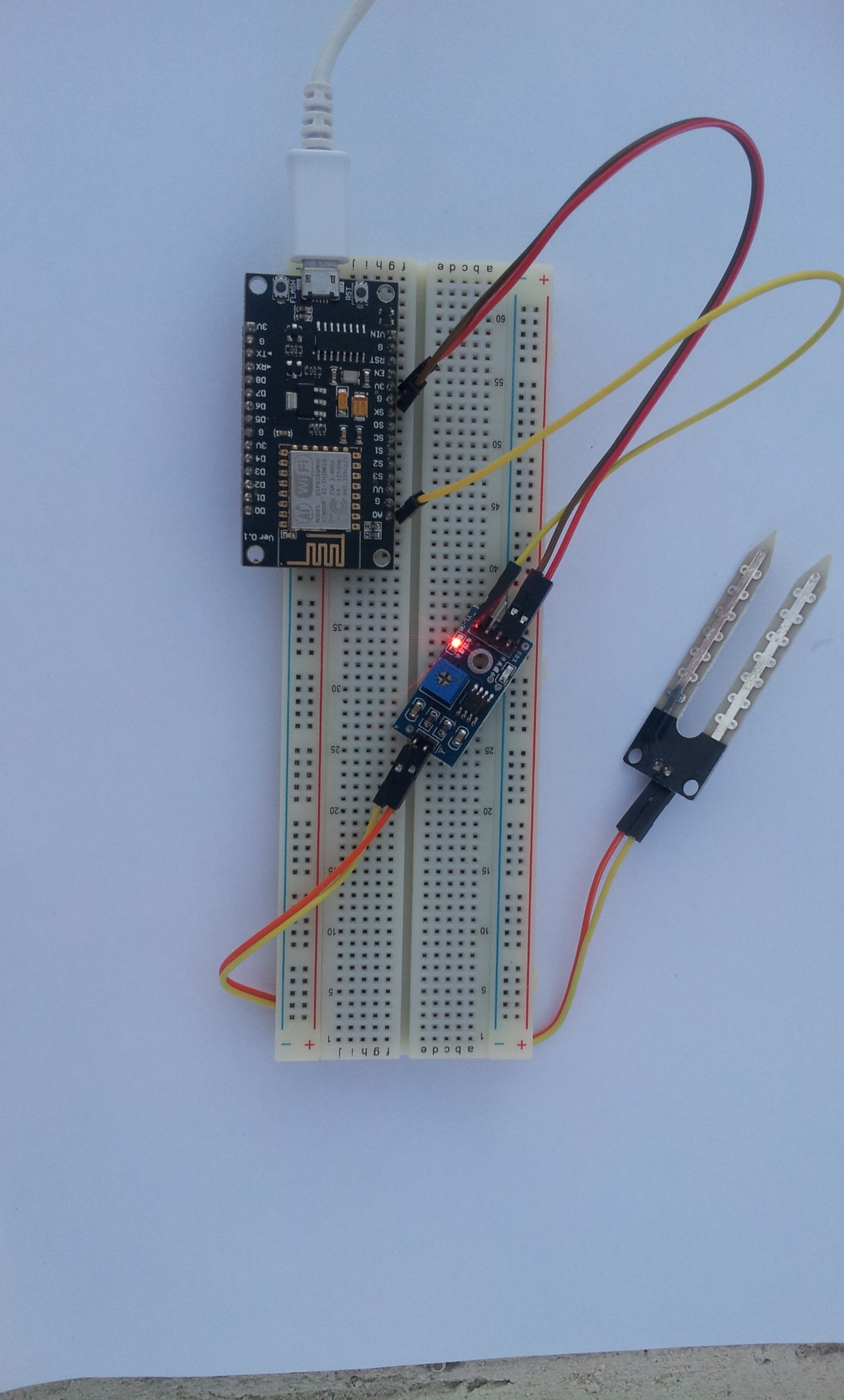 Connecting Soil Moisture Sensor & ESP8266 to AskSensors IoT Hackster.io