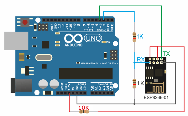 Arduino Uno to wifi using ESP8266 12F - Microcontrollers - Arduino Forum