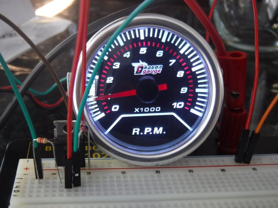 Arduino Car Tachometer Simulator (NO SIMHUB) Arduino Project Hub