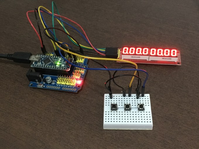 Stopwatch and Lap Timer with Arduino Arduino Project Hub