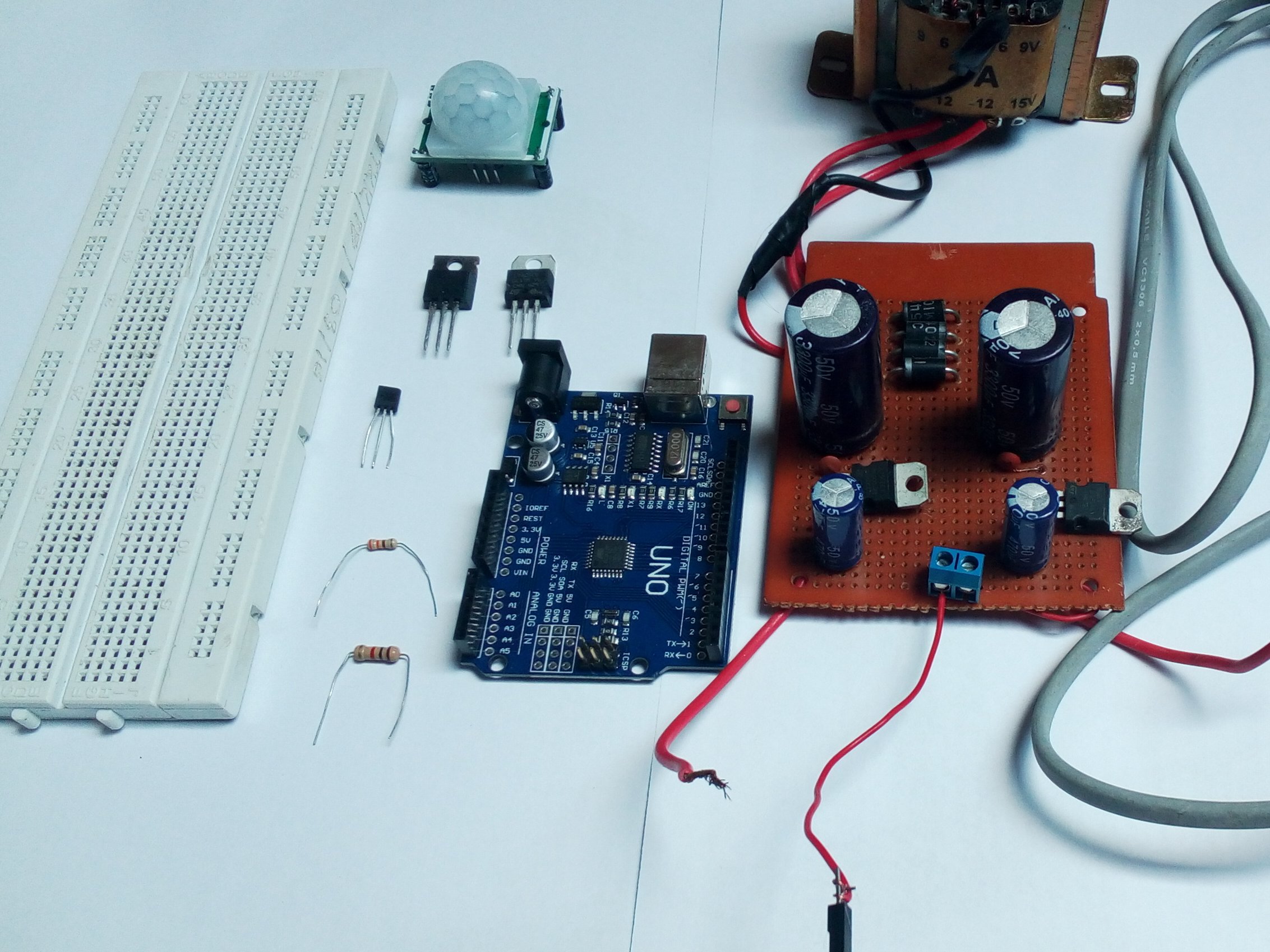 Automatic Fan with PIR Sensor and LM35 Sensor Hackster.io