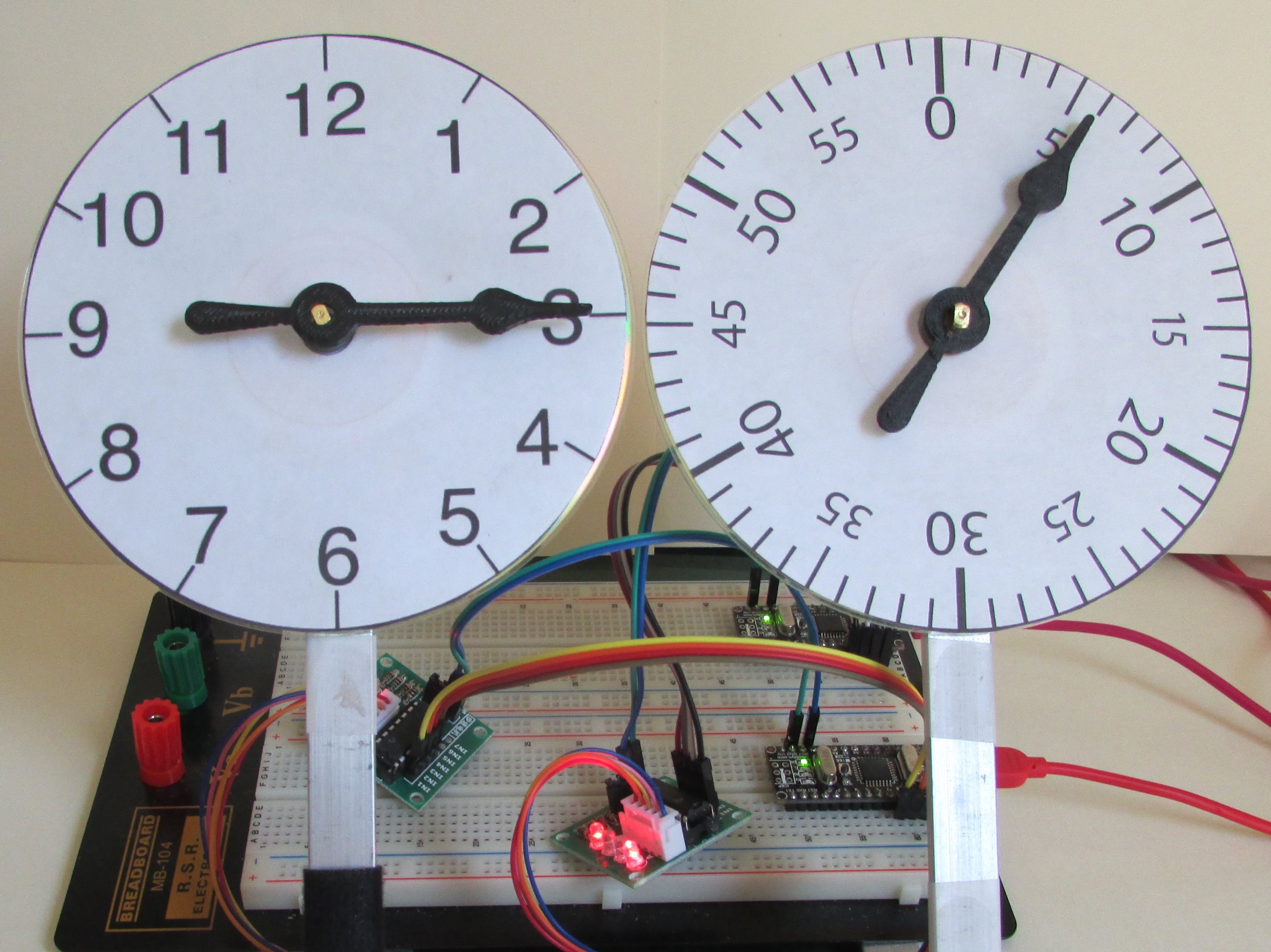 Arduino nano stepper motor clock Hackster.io