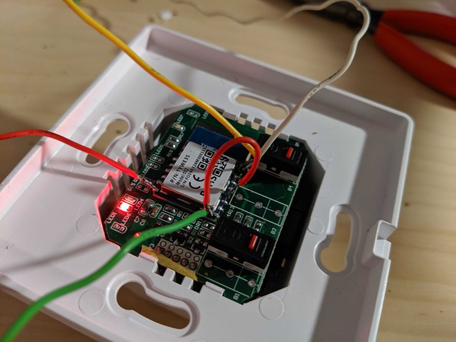 SmartLife/Tuya WiFi light switch with Tasmota and nymea - Hackster.io