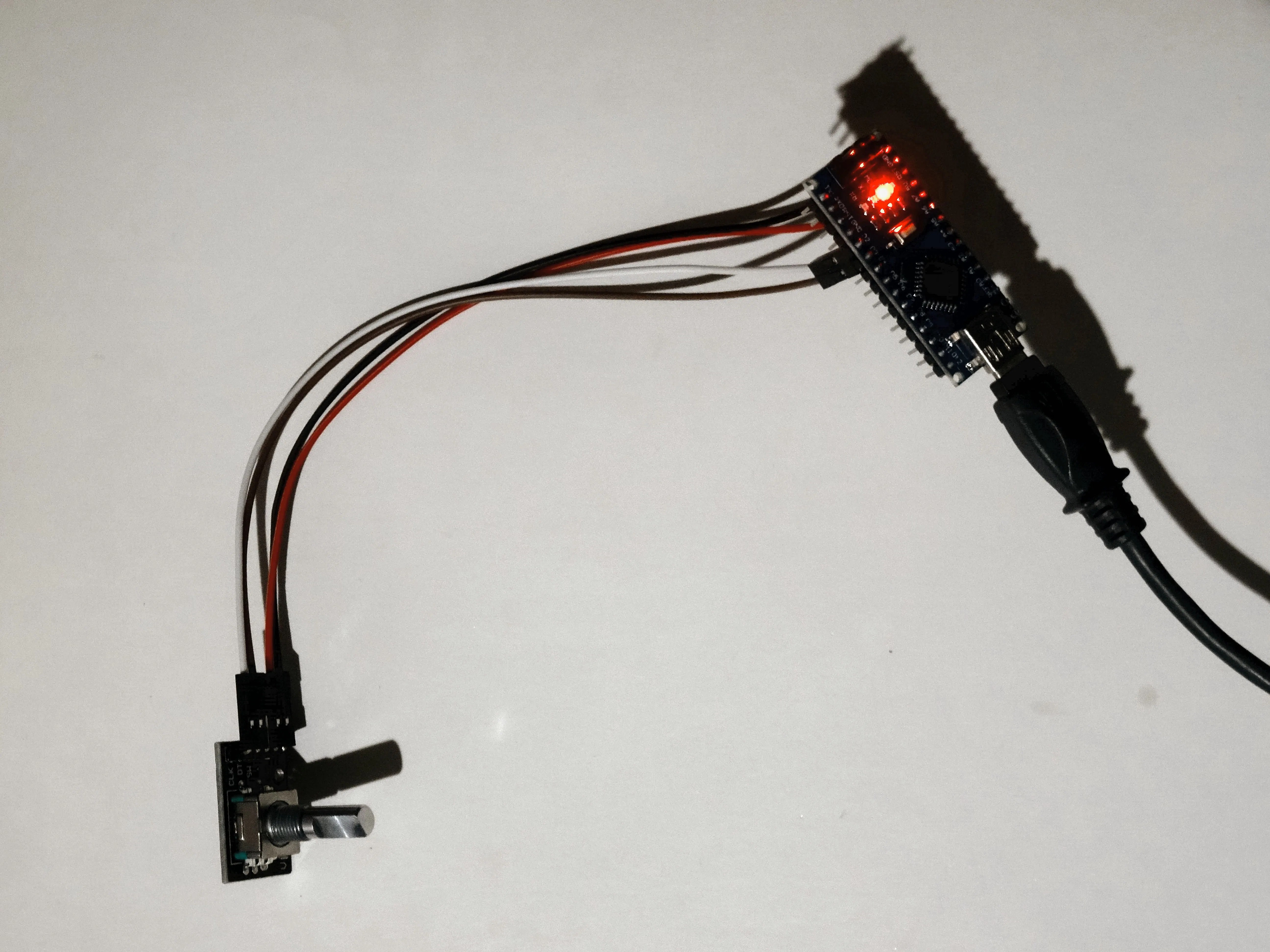 Arduino Nano Rotary Encoder with Visuino Hackster.io