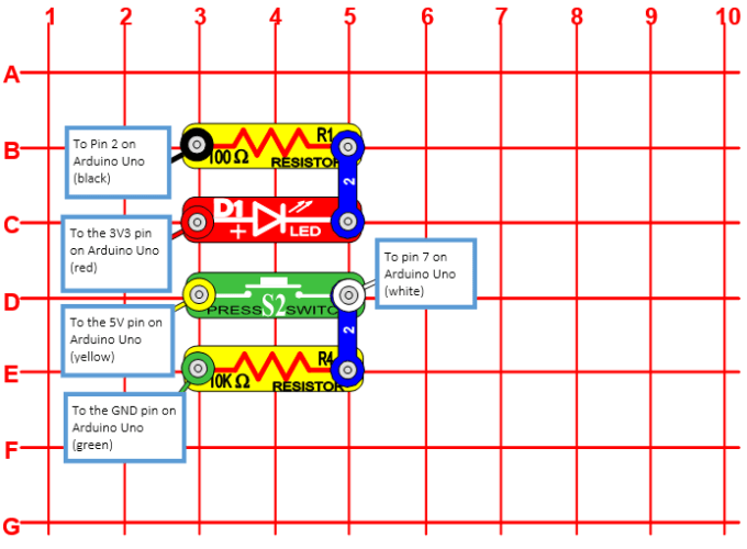 Snap Circuits® - Push Button LED - Arduino Project Hub
