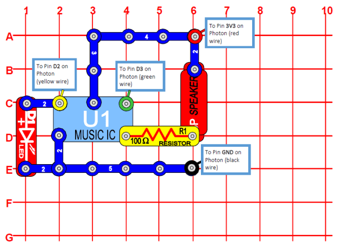 Snap Circuits® - Internet Music - Hackster.io