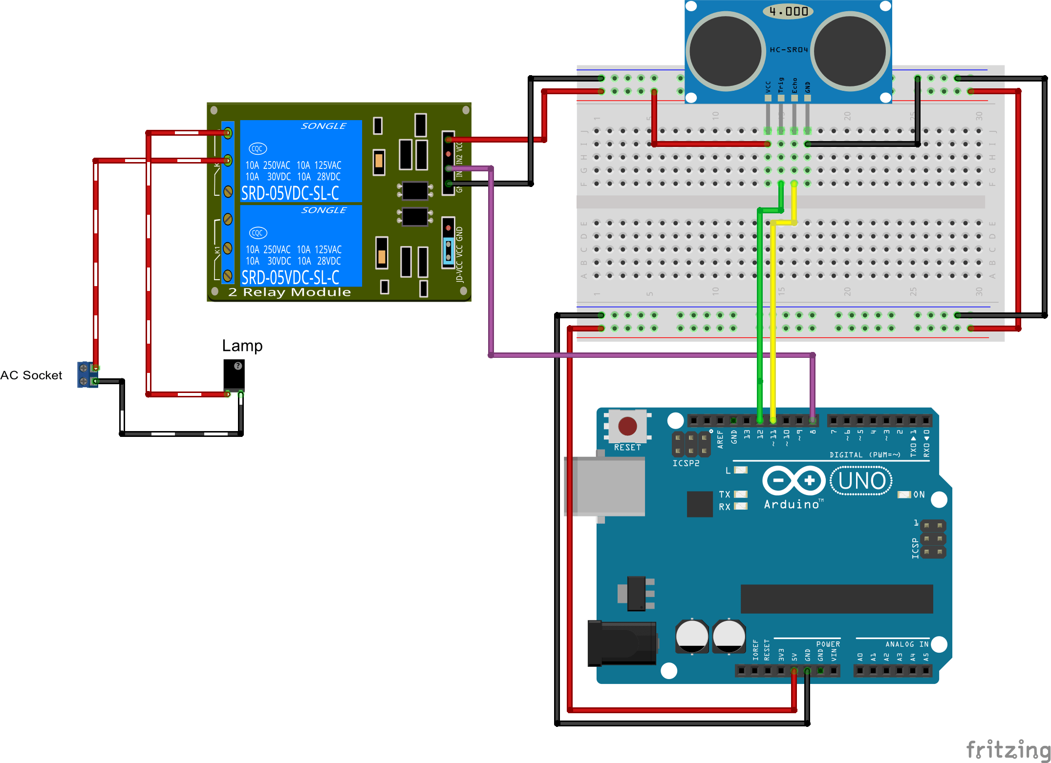 Arduino and AC Devices Automatic Lights Hackster.io