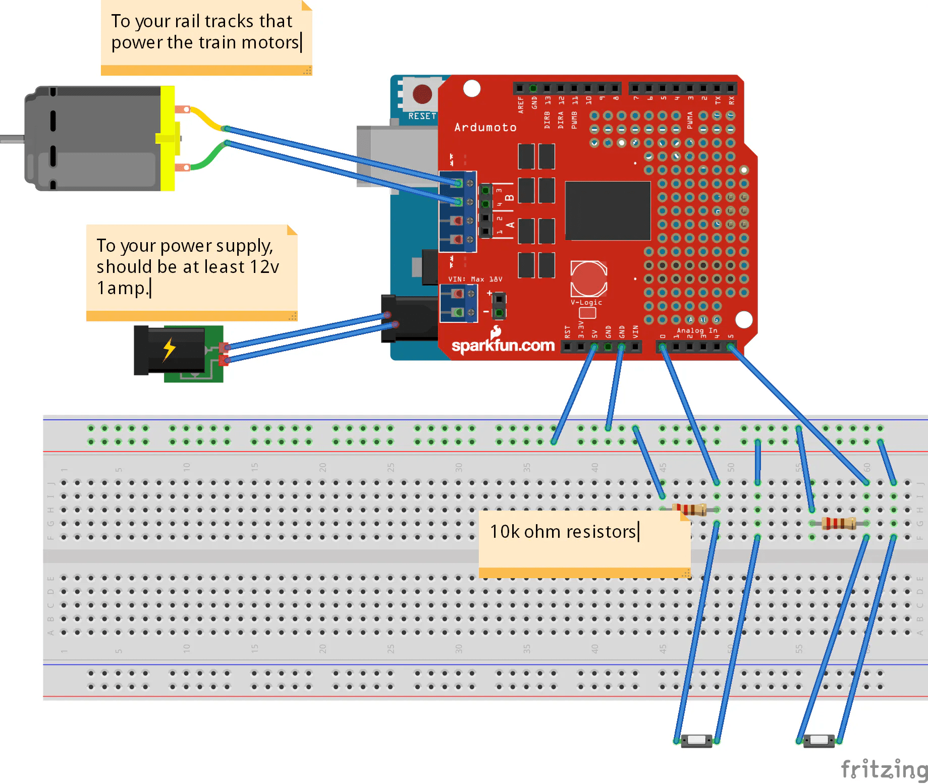 Arduino railroad Hackster.io