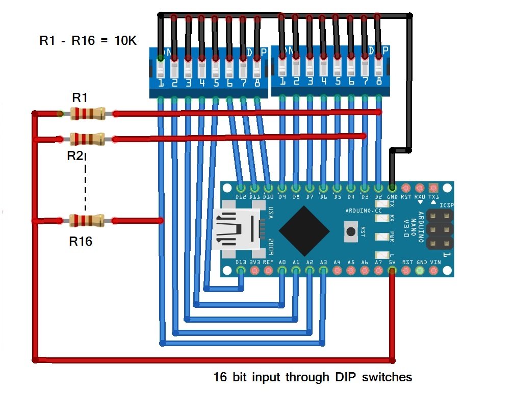Turn Your Arduino Board Into 16Bit IO Port Arduino Project Hub