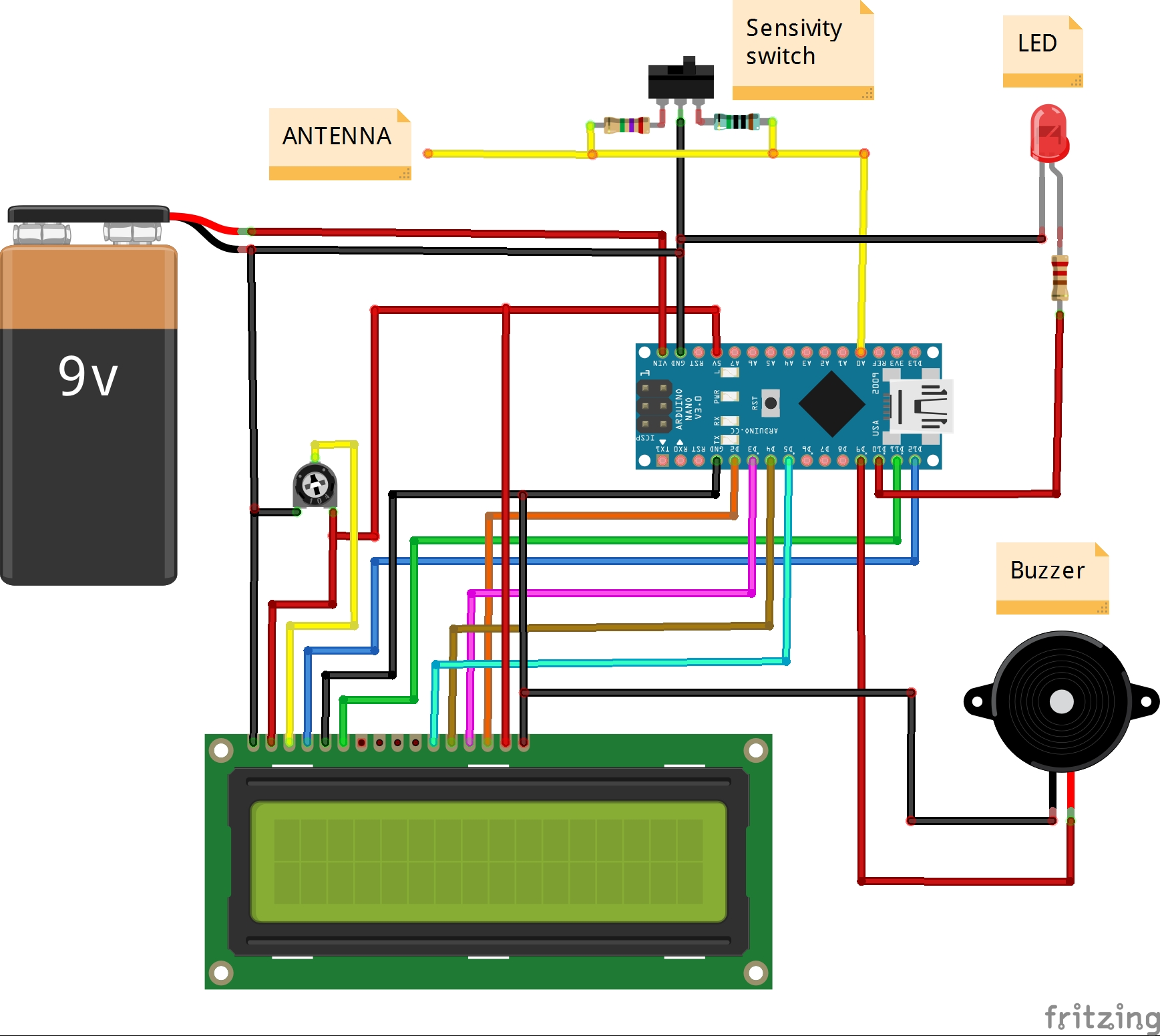 DIY Ultra Sensitive EMF Detector Arduino Project Hub