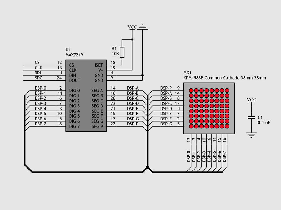 MAX7219 Parola Library Examples Arduino Project Hub