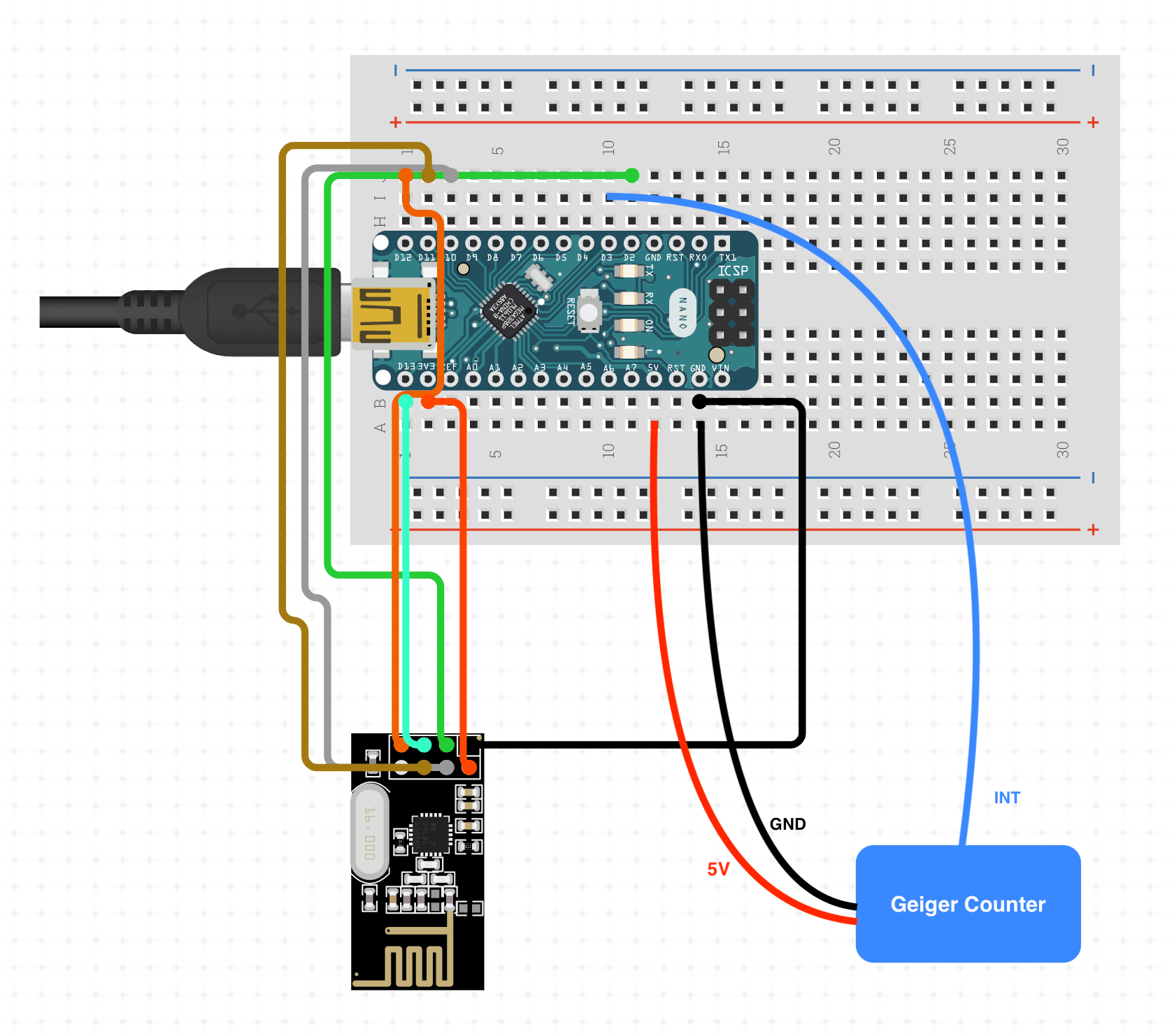 DIY Geiger Counter with SensorOcean Arduino Project Hub