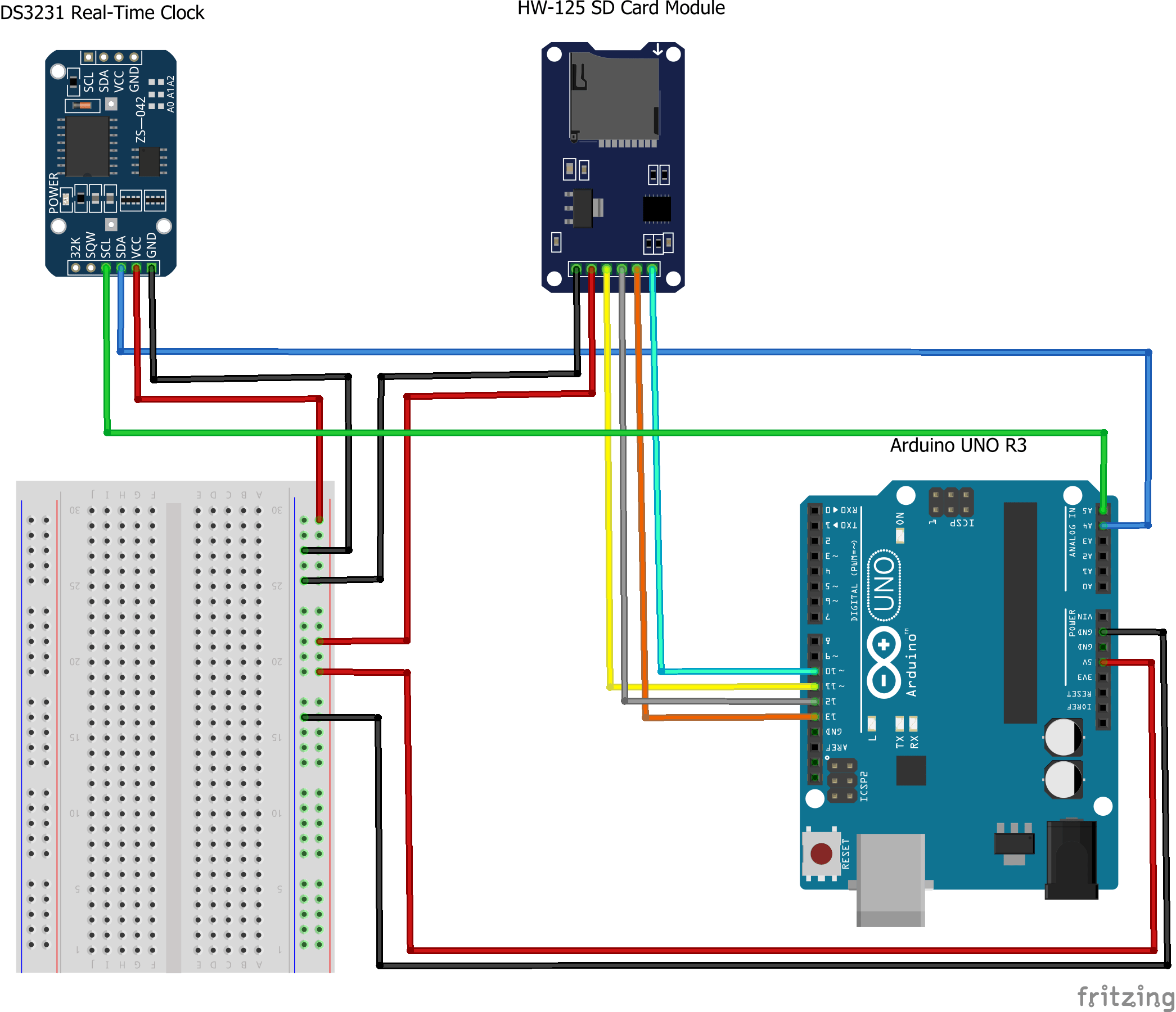 Data Logger with DS3231 RTC Arduino Project Hub