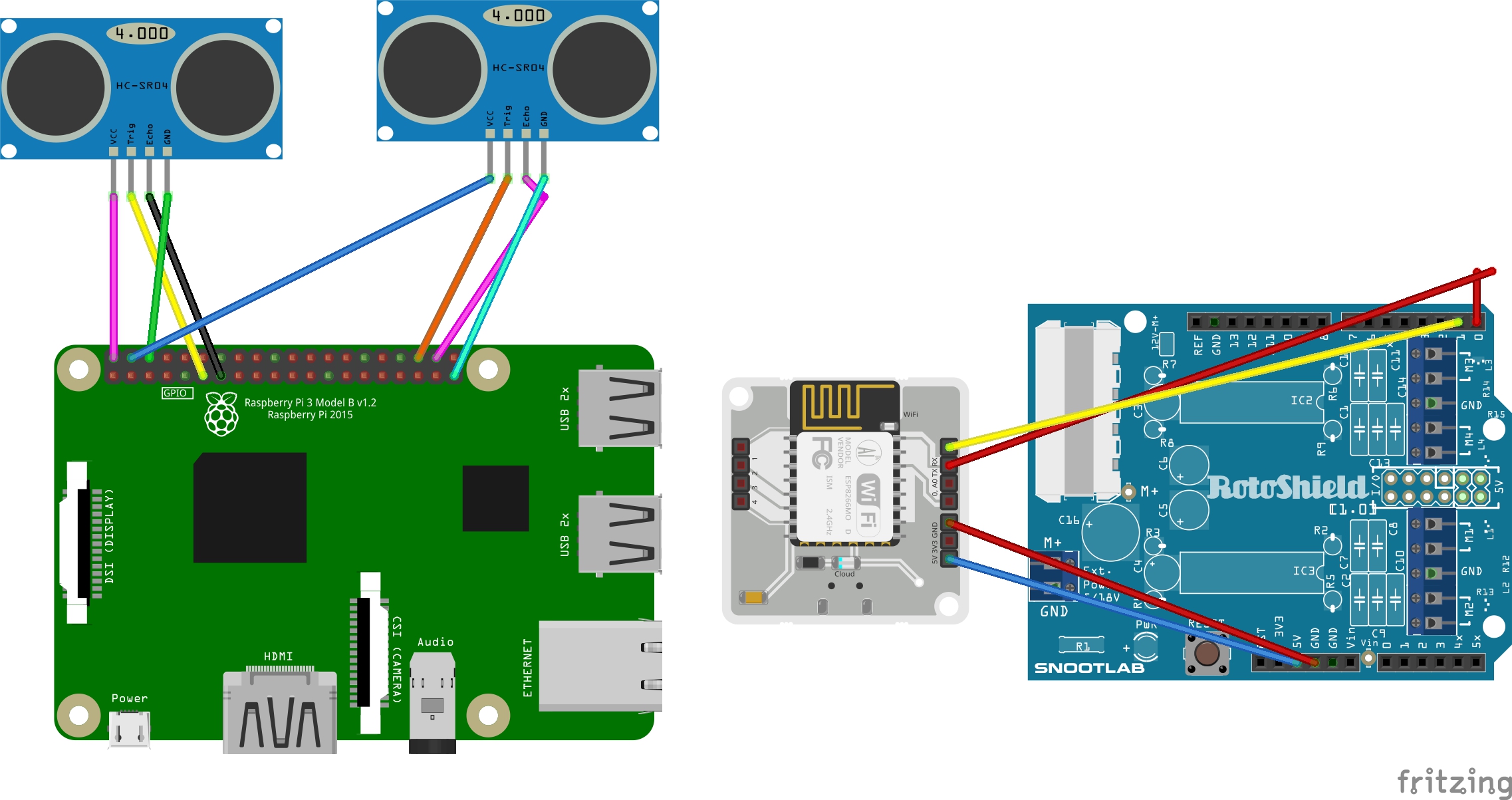 IOT Social Distancing & Monitoring Robot For Queue Arduino Project Hub