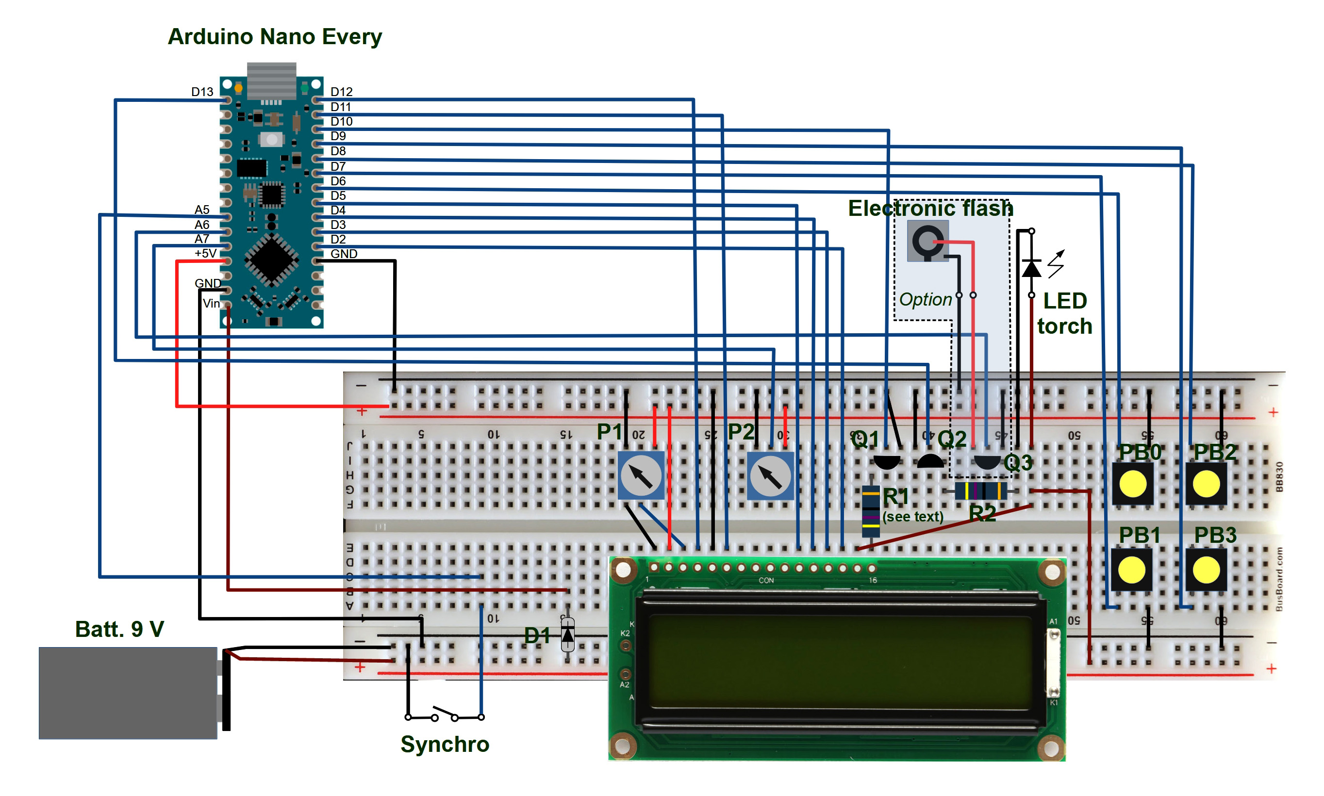 Stroboscope Circuit Diagram at Joshua Chappell blog