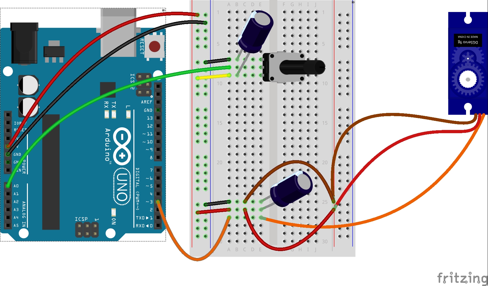 Interfacing Servo Motor with Arduino Arduino Project Hub