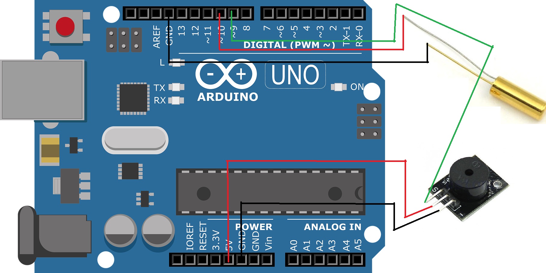 Antitheft alarm Arduino Project Hub