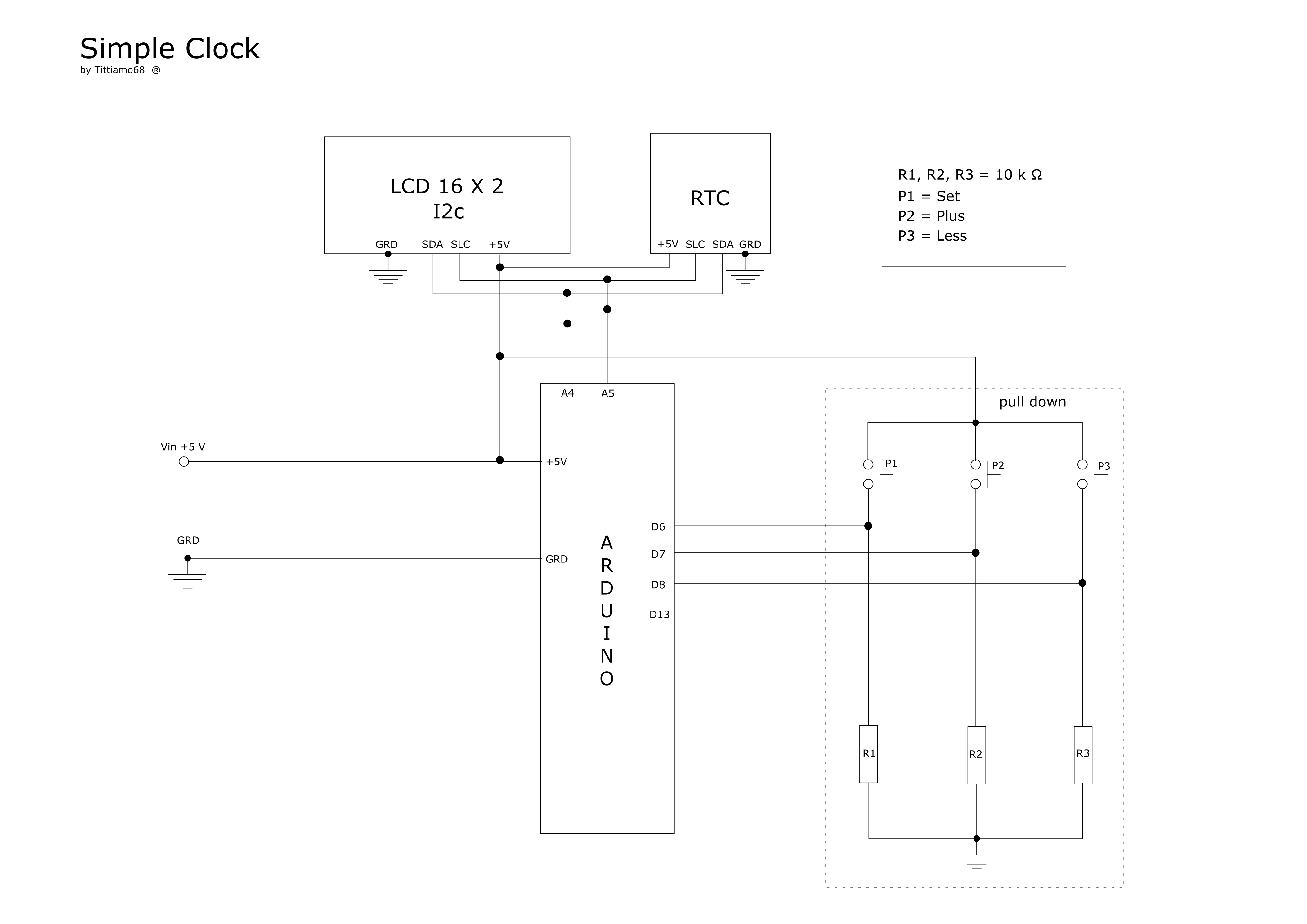 Clock Set Date Time Arduino Project Hub