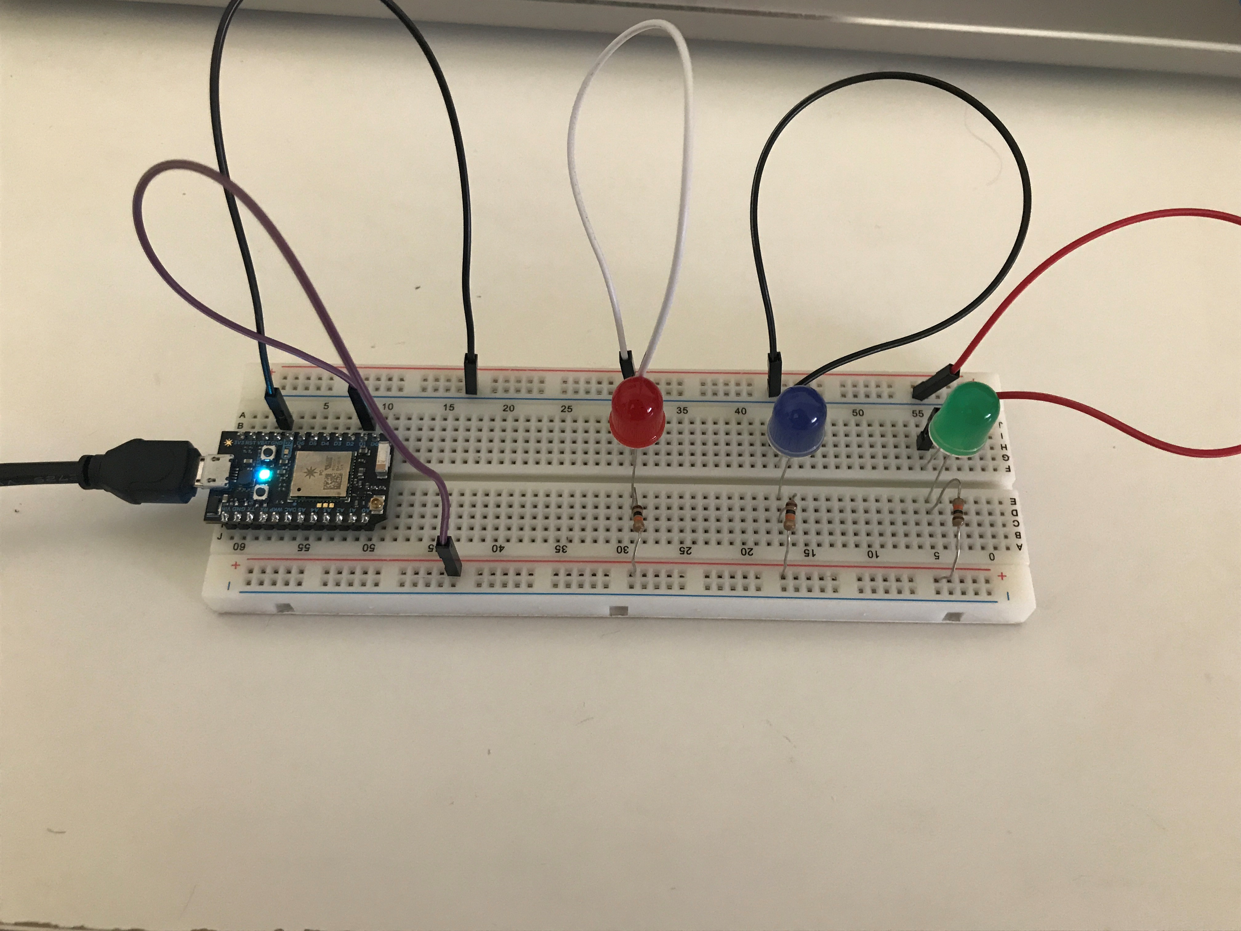 Blinking LEDs Using Particle Photon Hackster.io