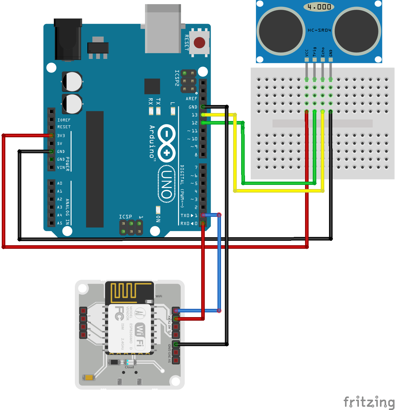 Water Level Alerting System Arduino Project Hub