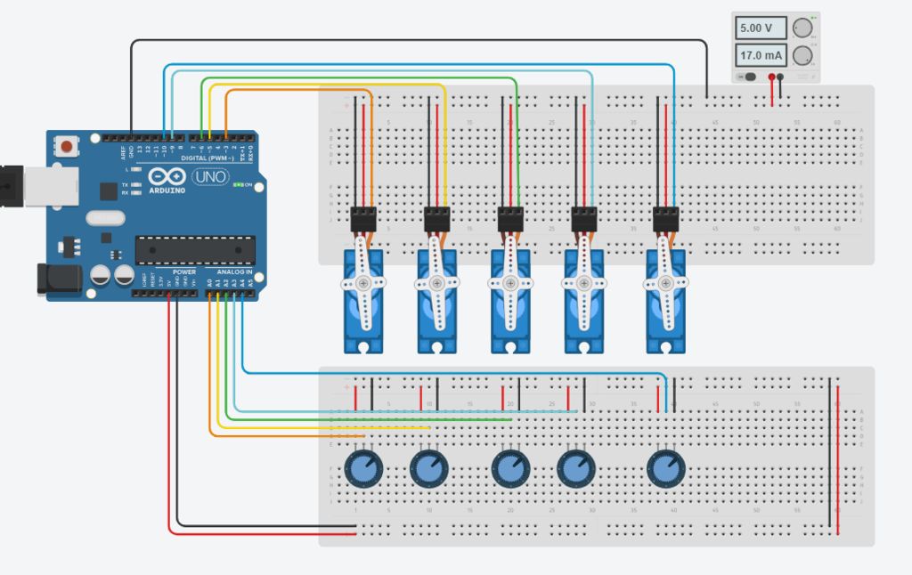Simple and Smart Robotic Arm Using Arduino Hackster.io