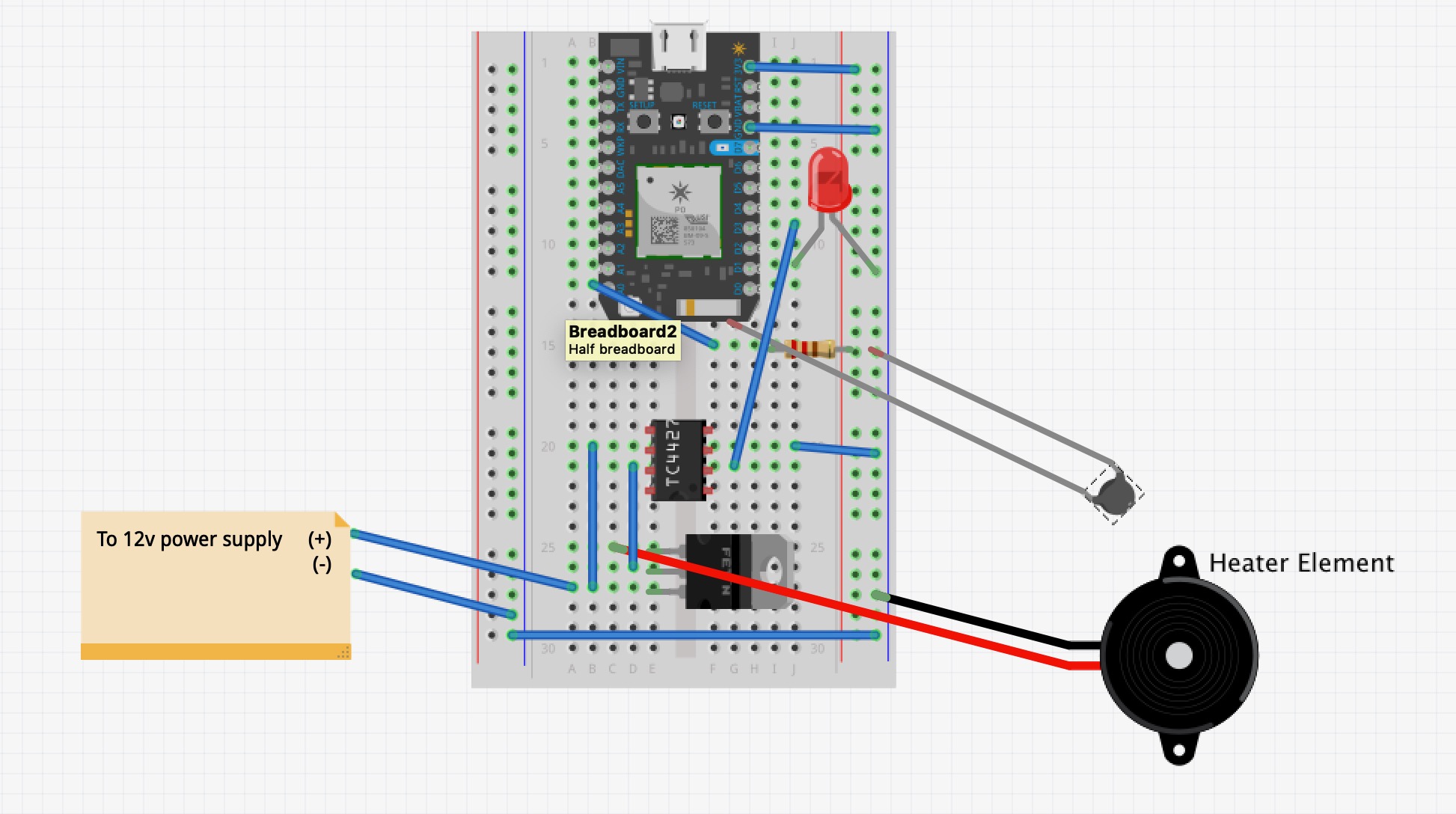Temperature and Humidity Sensor Controlling Humidifier Hackster.io