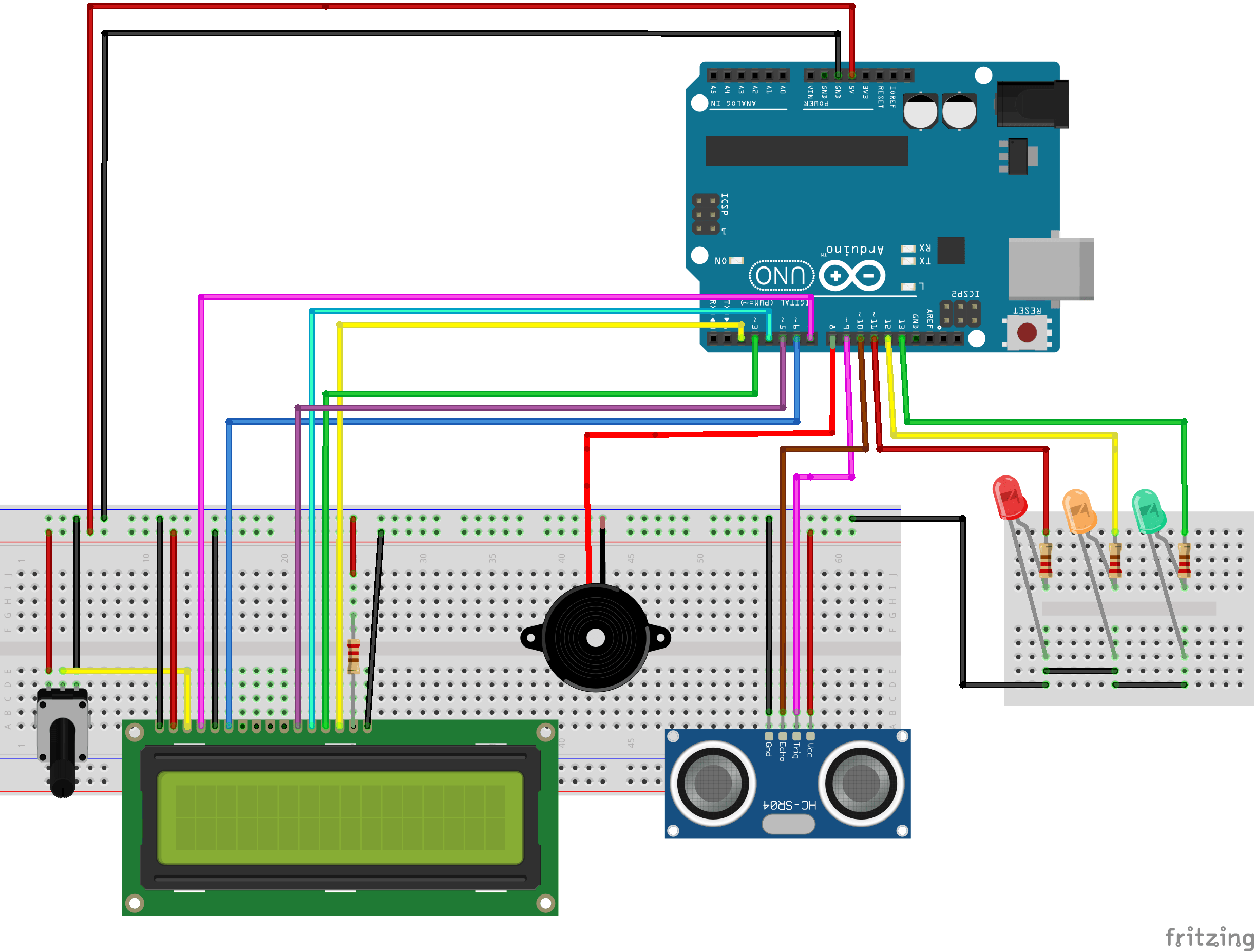 Sensor de parking con Arduino Arduino Project Hub