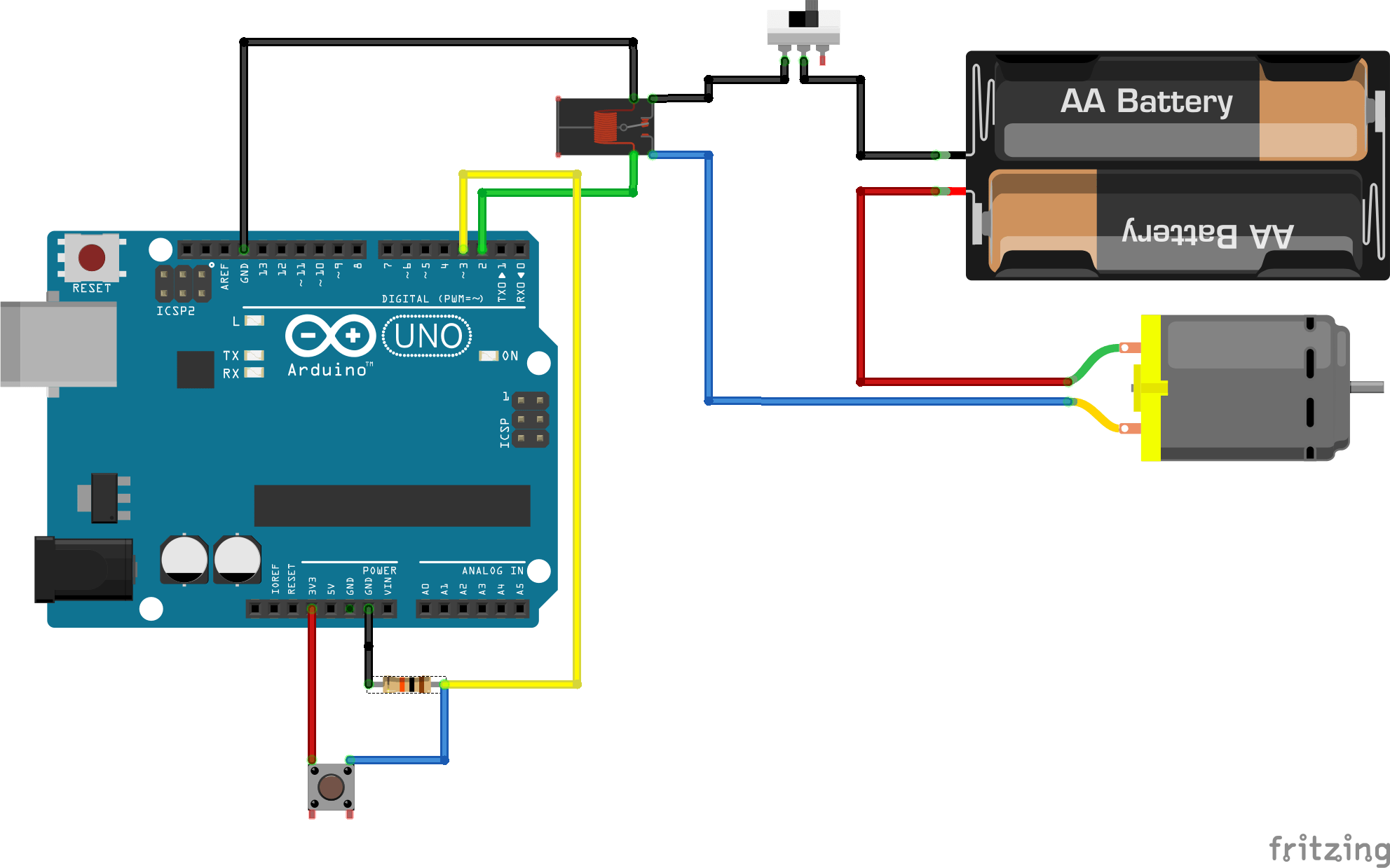 Snap Circuits® Button Controlled Launcher Arduino Project Hub
