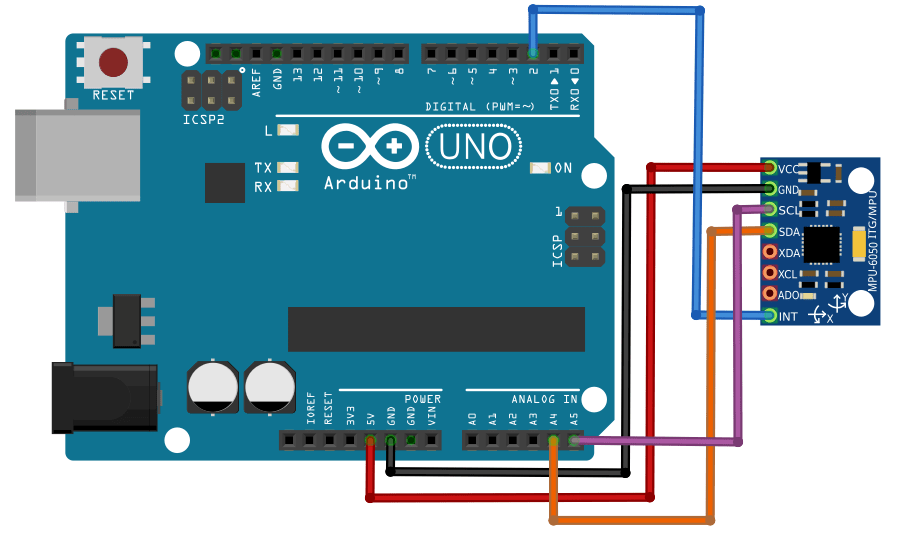 Visualising 3D Motion of IMU sensor Arduino Project Hub