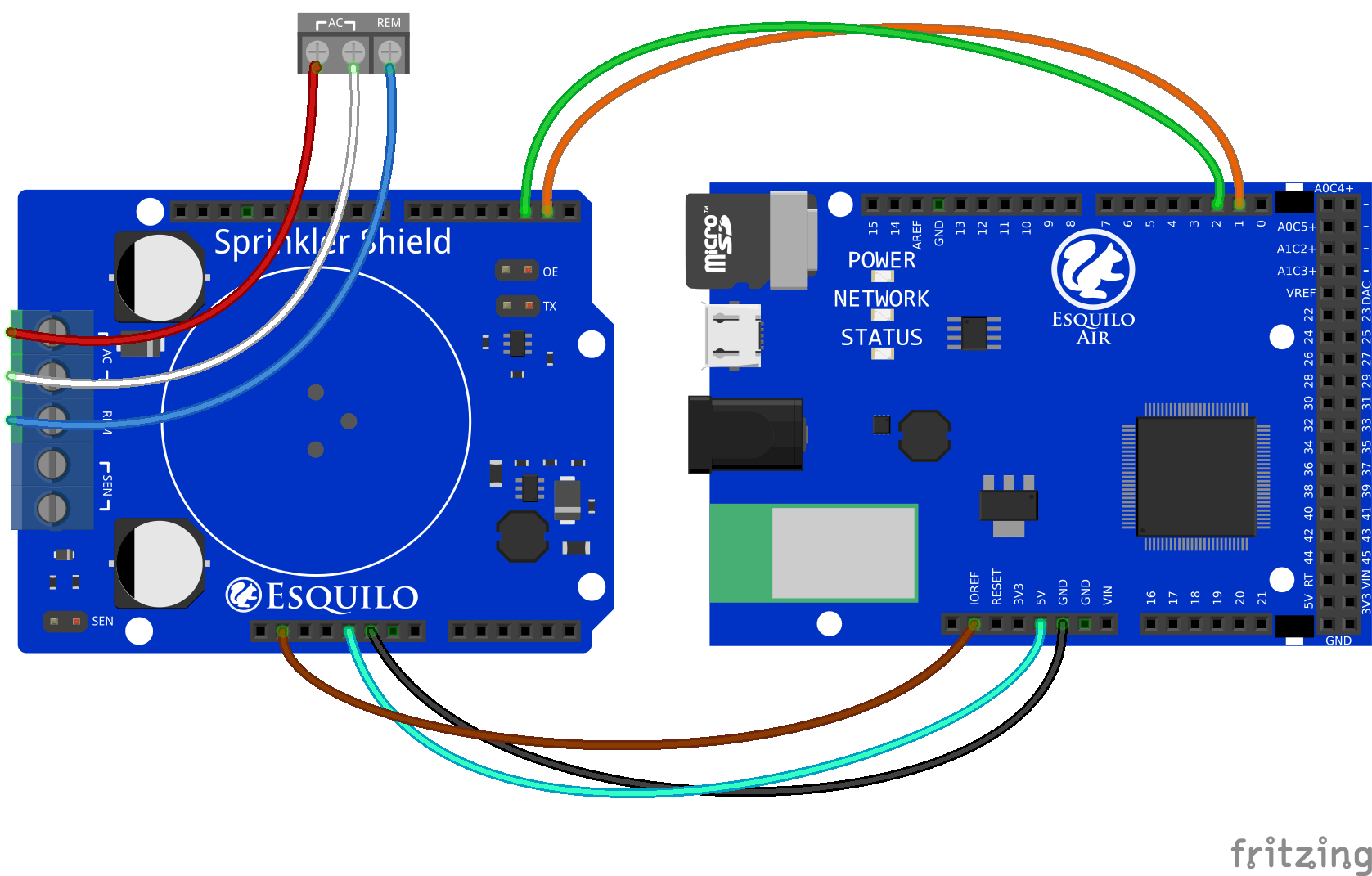 Hunter Sprinkler WiFi Remote Control Hackster.io
