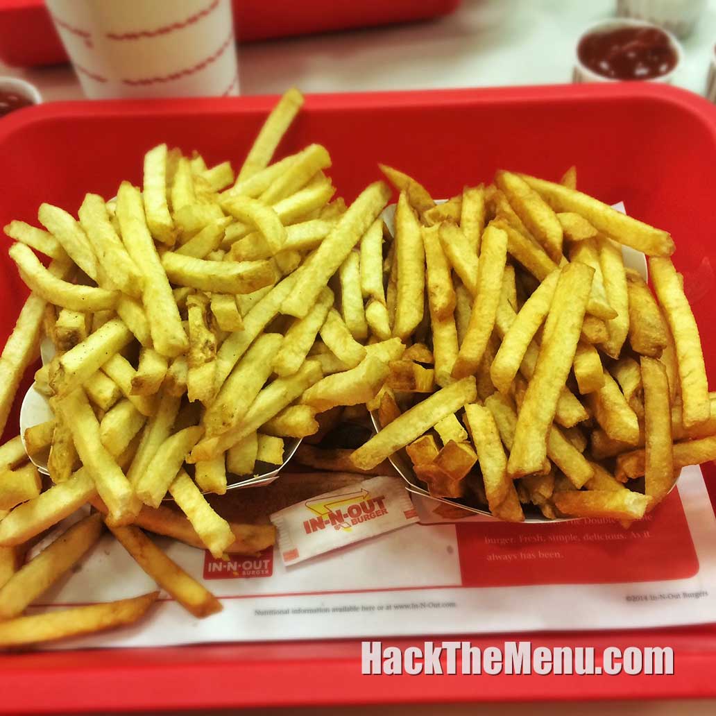 Well Done Fries InNOut Secret Menu HackTheMenu