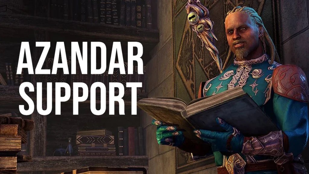 Azandar Companion Support Build For ESO BATTLE SCRIBE Hack the Minotaur