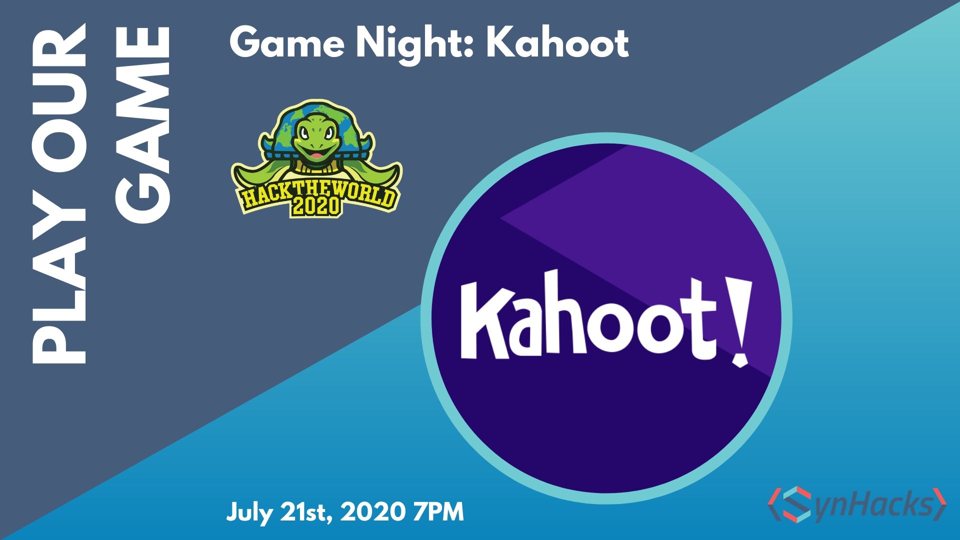 Game Night Kahoot! Hack the World Game Night Kahoot! Hack the World