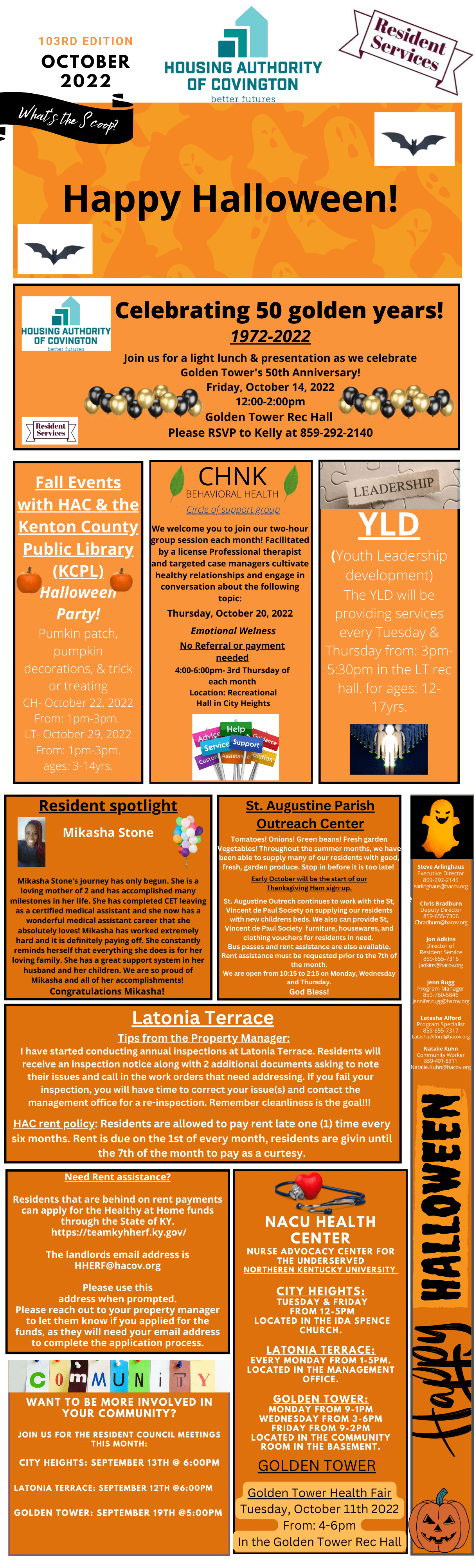 Newsletter Covington Housing Authority