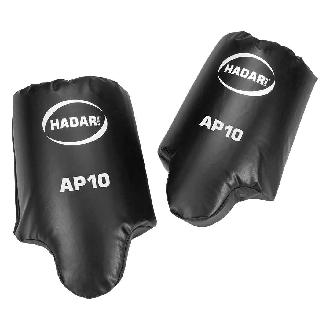 Hadar Athletic Football Arm Pads with Elbow Cutouts Pair USA Handmade