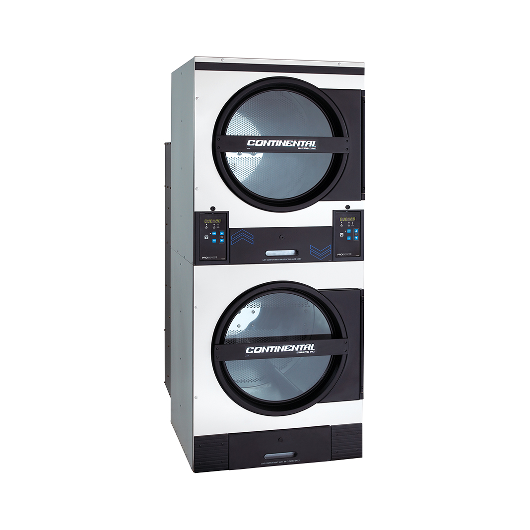 Continental OnPremise Pro Series II Stacked Dryer/Dryer Haddon